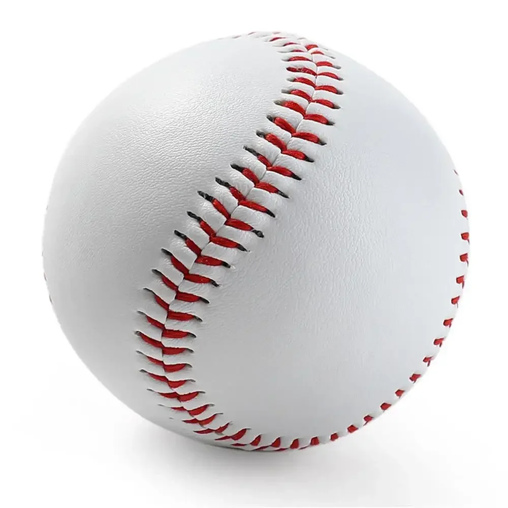 Baseball Balls Baseball Training Equipment Baseball No. 9Softball Hardball Training Handmade Balls Fitness Products White Safety Kid Baseballs Men's Practice Team Game