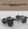 In Stock TWOLF KIT TW-715 1/10 RC Off-road Vehicles 2Speed Transmission Full Metal CNC Control Crawler Car Sound Toys Model 3