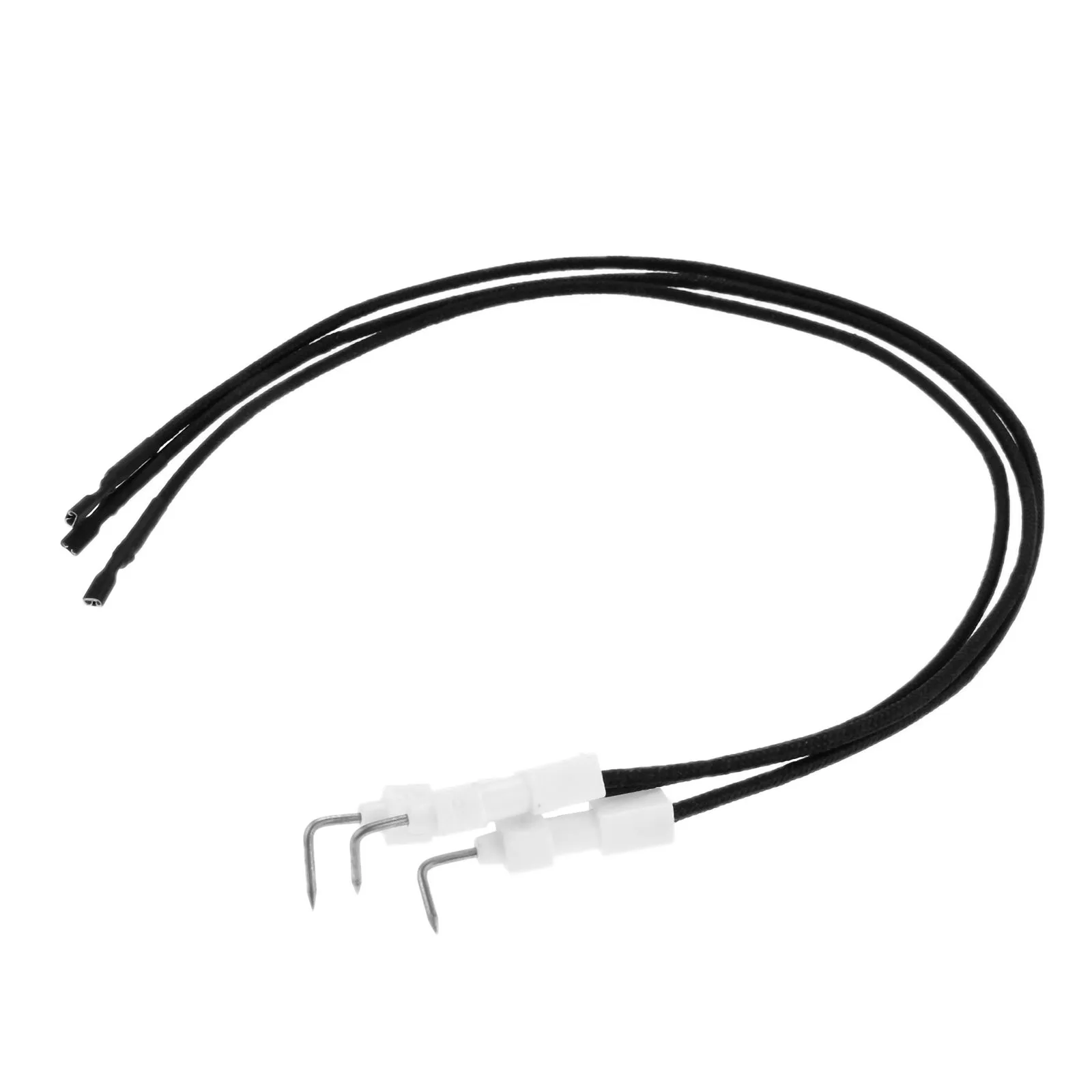 Grill ignition system ignition electrode 3Pcs propane gas patio heater universal electrode igniter wire sparker 400mm grill gas stove any appliance