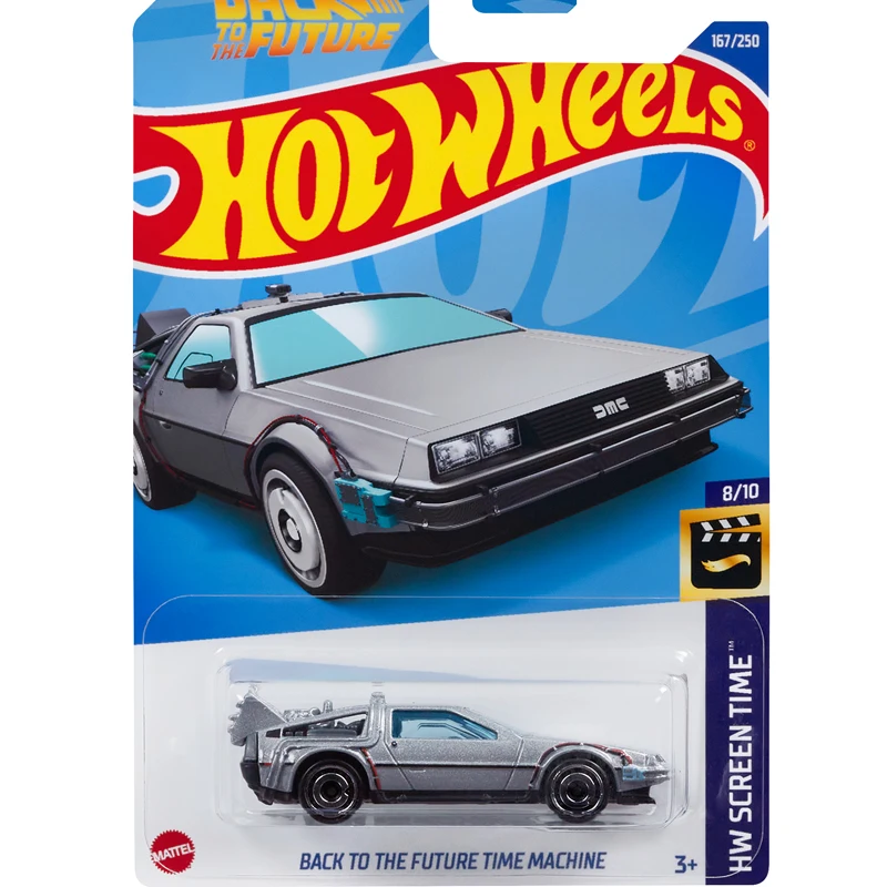 Hot Wheels Back Future Time Machine Hot Wheels Delorean Back Future