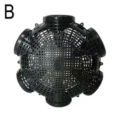 Collapsible Aquatic Trap for Crayfish, Shrimp, and Eels - Durable Mesh Design (B)