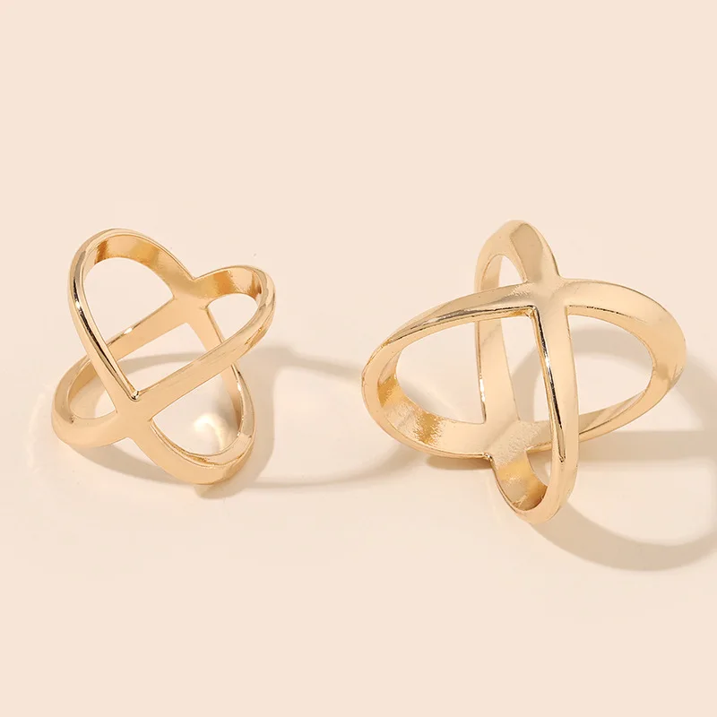 X-Shaped Scarf Clips Buckles for Women 3pcs