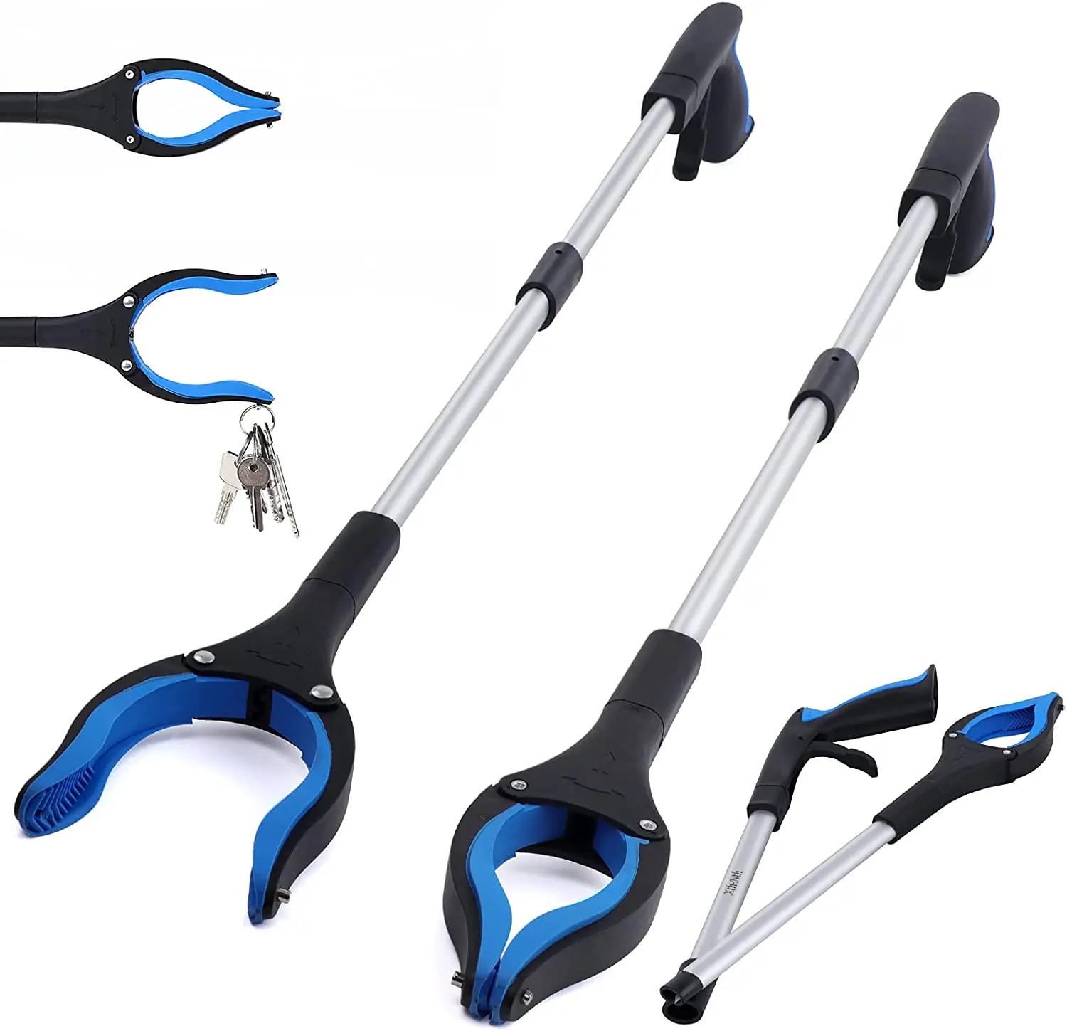 

Reacher Grabber Tool, 32" Grabbers for Elderly, Lightweight Extra Long Handy Trash Claw Grabber, Reaching Assist Tool