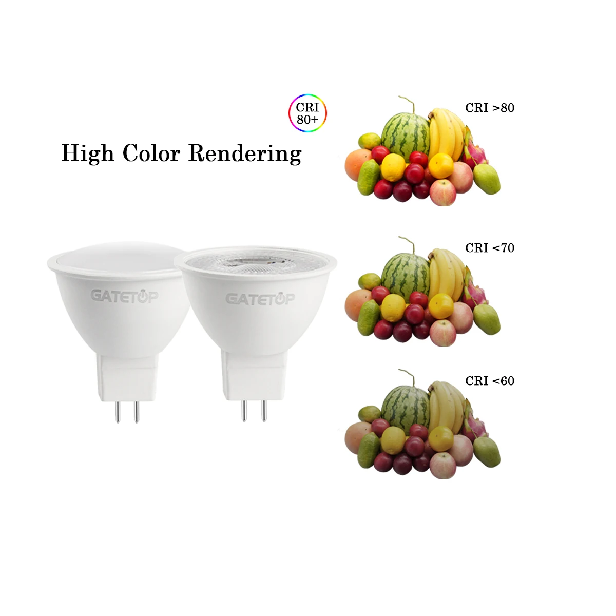 8PCS 스팟 포코 MR16 AC/DC12V-24V 3W-7W 따뜻한 흰색 주광 LED 조명 램프 홈 장 50W 할로겐 스포트라이트 교체