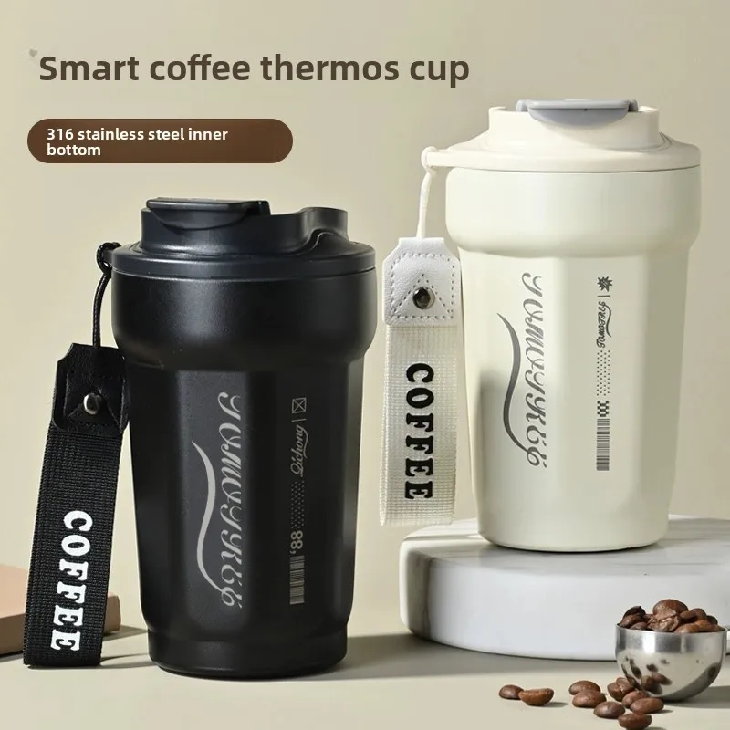 كوب قهوة حافظ للحرارة ستانلس ستيل 316