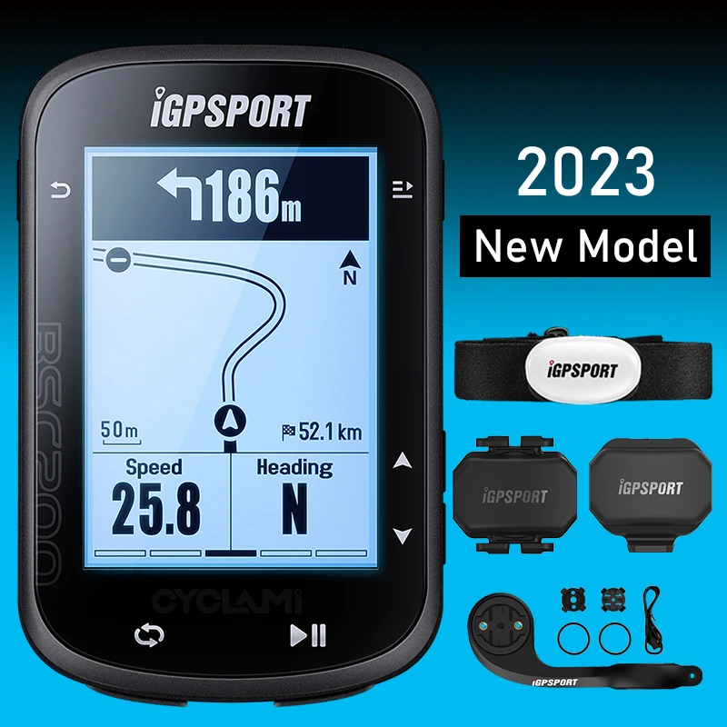 Bryton Rider S500 GPS Cycloordinateur pour vélo avec écran Tactile Couleur de 2,4, Carte Hors