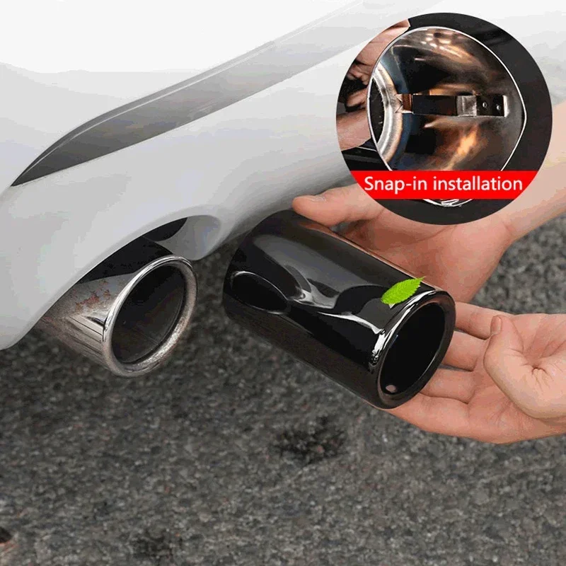 BMW 1 2 3 4 5 Series X1 3GT F20 F22 F30 F32 F34 F36 F10 F48 Car-Styling Rear Exhaust Pipe Cover Trim Frame Auto Accessories