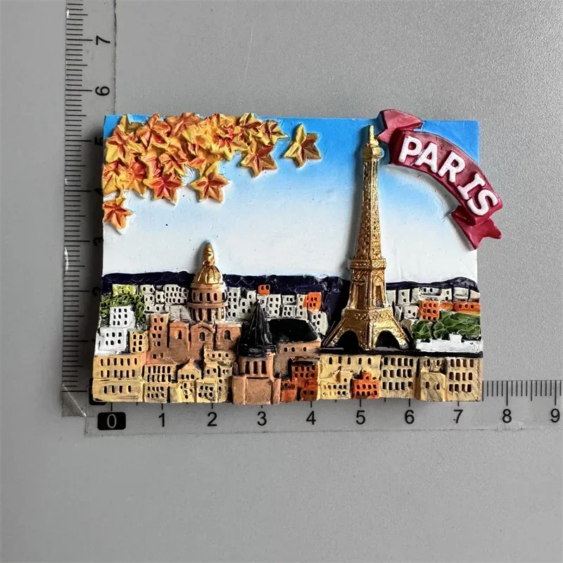 AWS Aimant De Réfrigérateur En PVC Rigide Paris Tour Eiffel Souvenir Aimant Fridge Magnet Paris Tour Eiffel En Plastique Dur Avec Image Photo De Ville