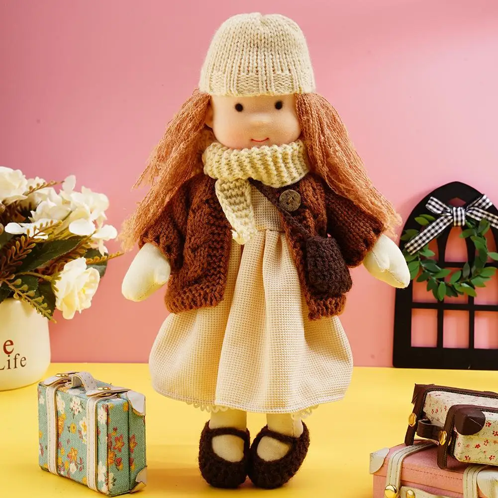 

Кукла Waldorfs для девочек, кукла Waldorfs ручной работы, кукла BJD, детская игрушка с комплектом одежды, игрушка-кукла со сменой одежды
