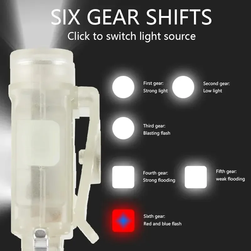 Portable Ultra-Bright Magnetic LED Keychain Flashlight