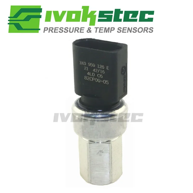 Air Condition Pressure Sensor Switch pressure transducer sender 1K0959126E 5K0959126 82CP09-05 For Golf Passat B7 CC Beetle Tiguan Polo Fabia