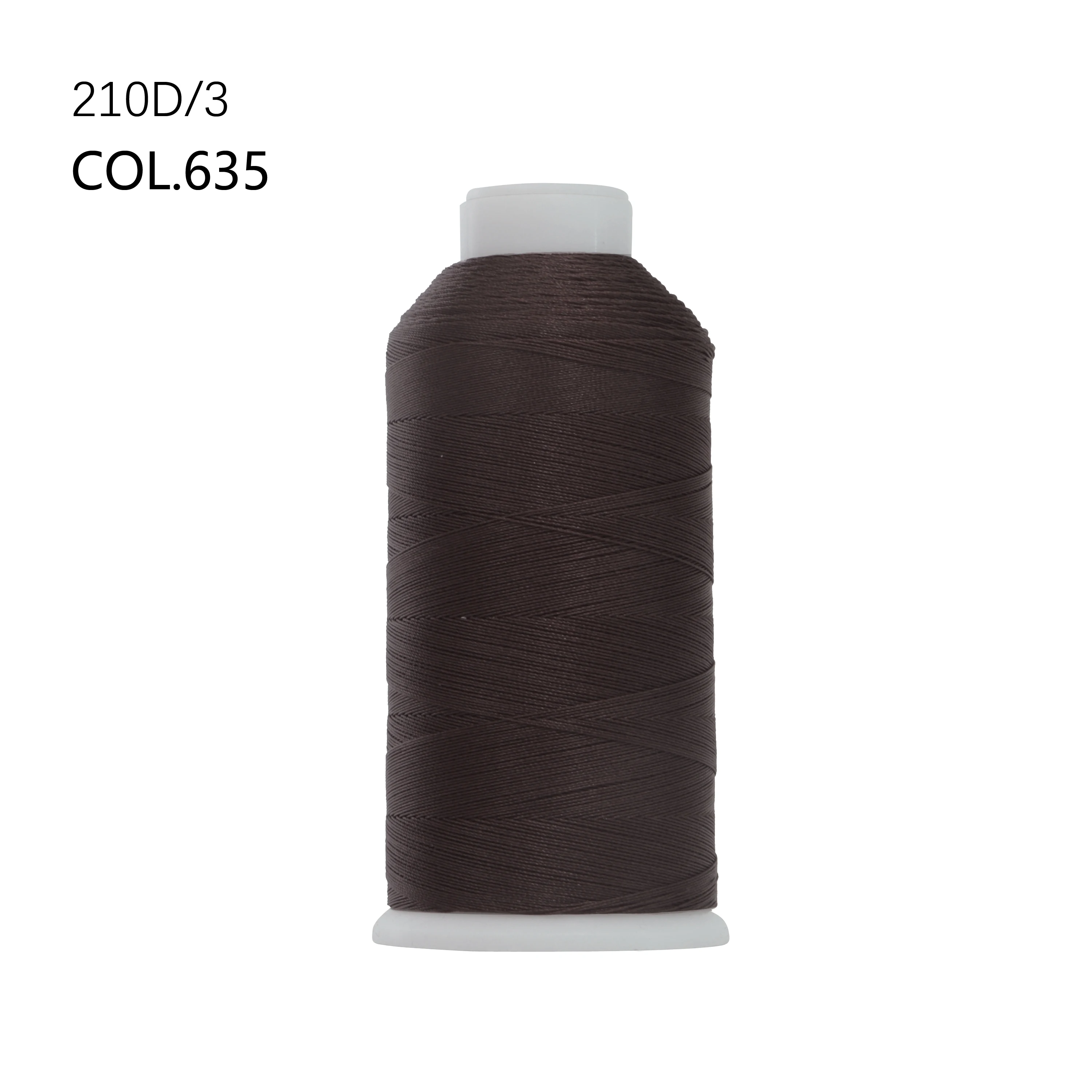 Heavy Duty Nylon Bonded Thread for Leather, Upholstery, Shoes, and Canvas Sewing - 1500 Meters, 0.3MM Thickness