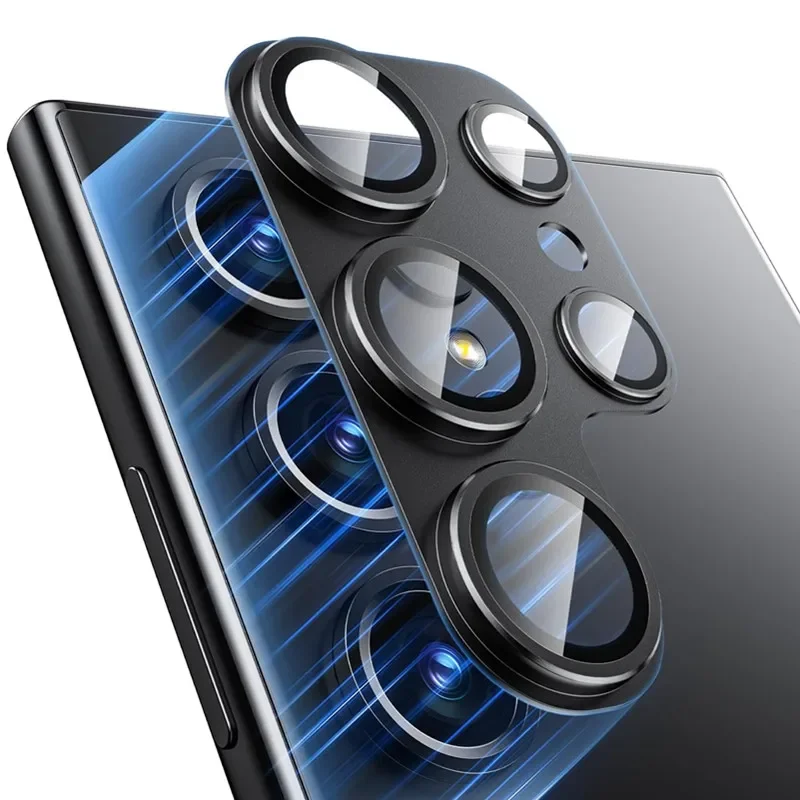 Premium Metal Camera Lens Protector Case - Durable Protective Cover Accessories