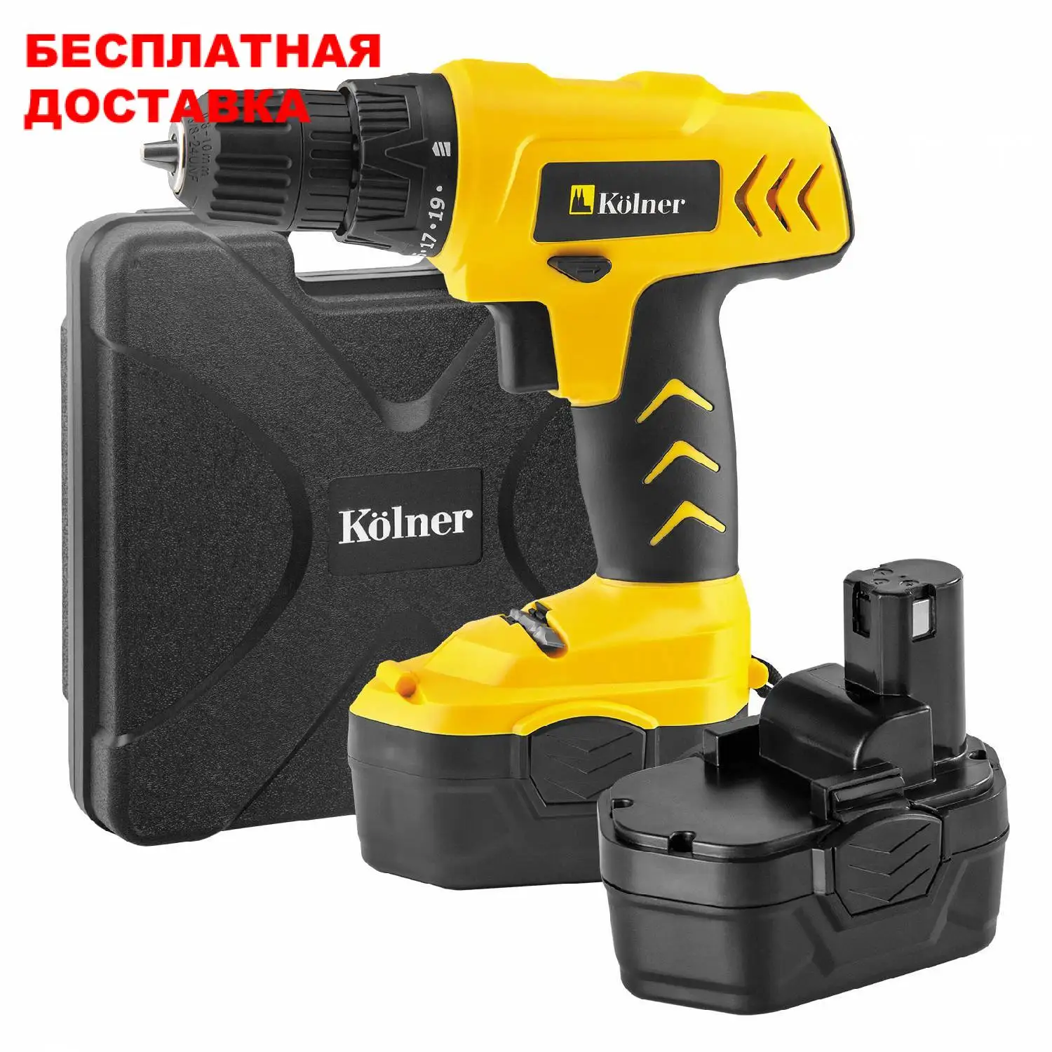 Cordless drill / driver Kolner KCD 18MS Electric screwdriver battery rechargeable for ice screws brushless Power tool heimerding |