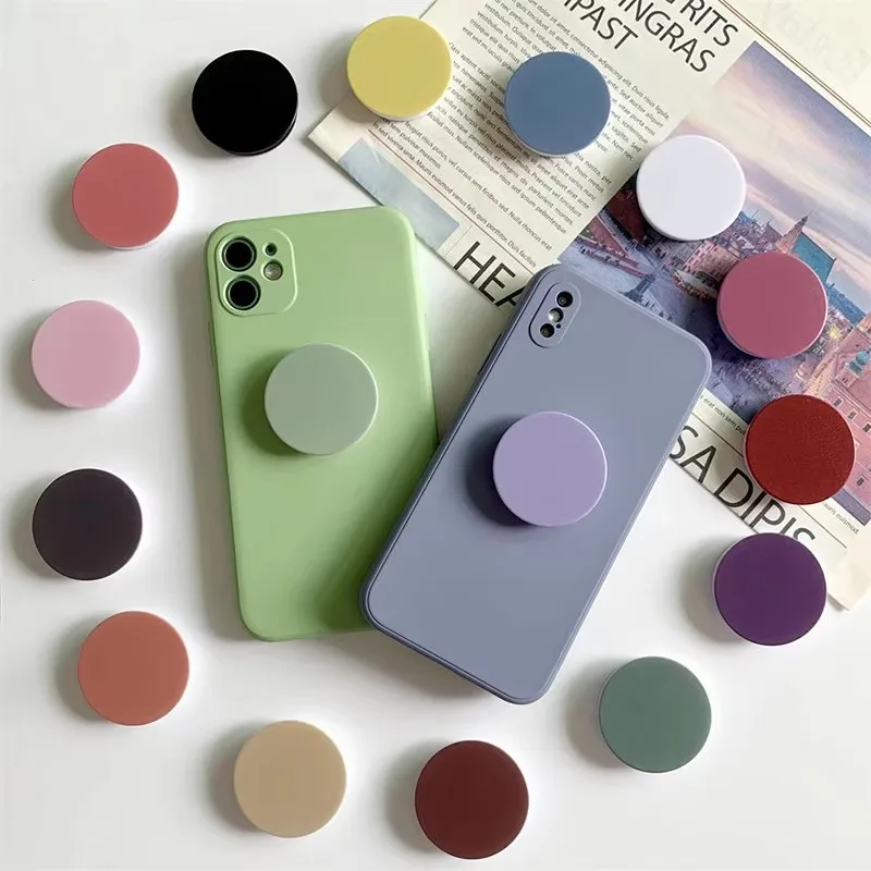 1/2/4Pcs Finger Ring Holder Pocket Socket Expanding Stand Griptok Support Telephone Smartphone Grip Tok Bracket