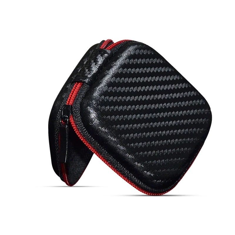 Original KZ Square Portability Case Wired Earphone Bag Common Mobile Phone Earbuds Mini Box Portable Headset Package Microphone 6