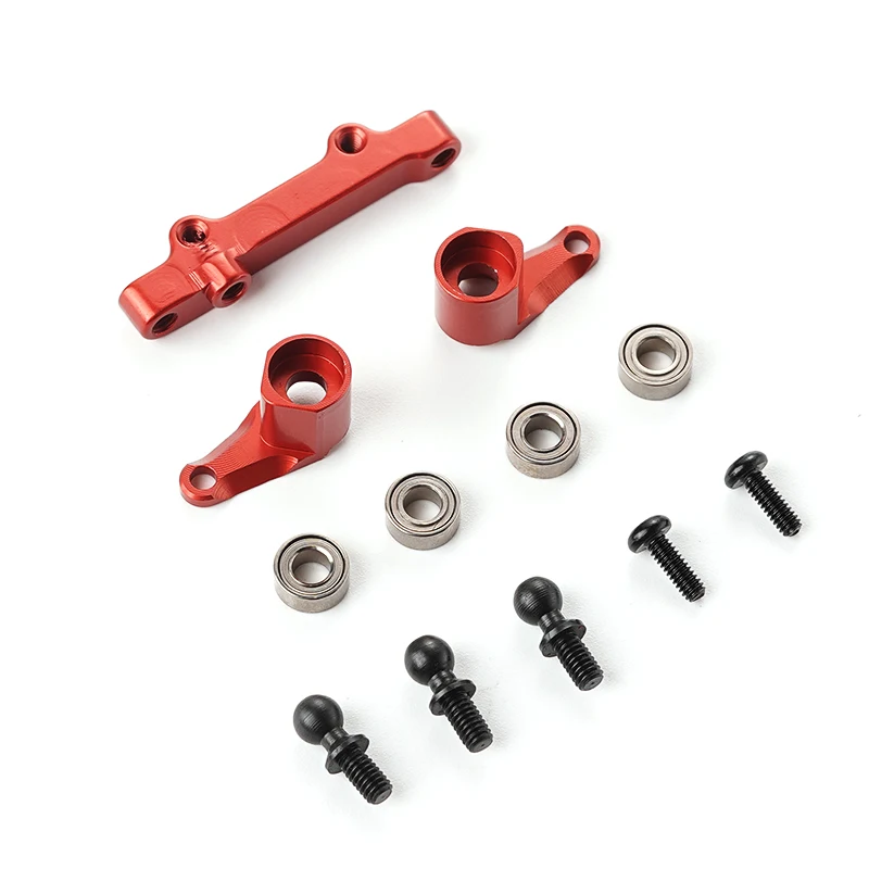 

Aluminum Alloy High Precision Steering Servo Saver Complete For 1/16 LOSI Mini-B Mini-T RC Car Part RC Car Accessories