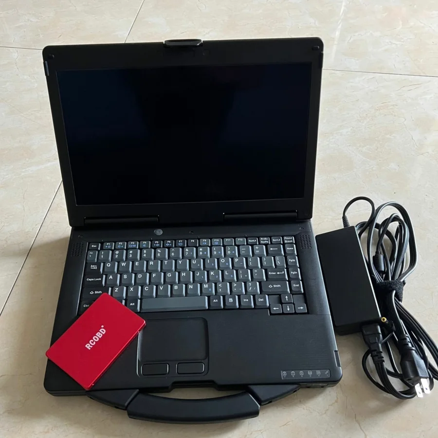 메르세데스 진단 스캐너용 노트북, 와이파이 MB 스타 C4 DOIP SD 연결 소프트웨어 SSD, V2023.9 in CF53