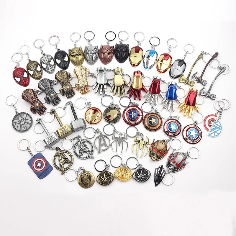 SILVER Key Accessory Jewelry Geek Superhero Marvel THOR's HAMMER KEYCHAIN 