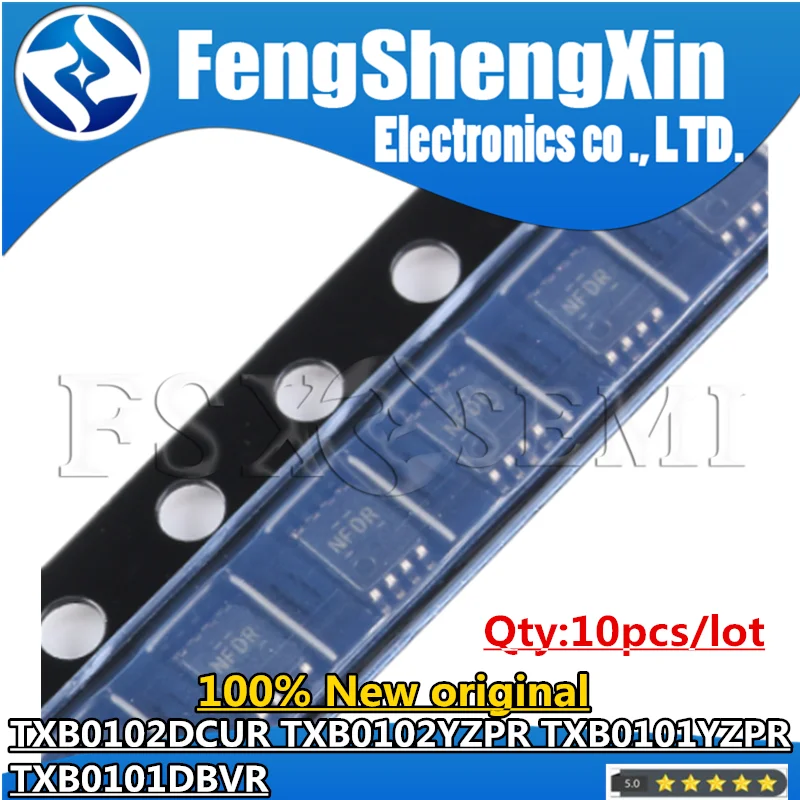 

10pcs 100% New TXB0102DCUT TXB0102DCUR NFDR TXB0102YZPR VSSOP-8 DSBGA8 2E TXB0101YZPR 27N TXB0101DBVR NFCR NFCF chip