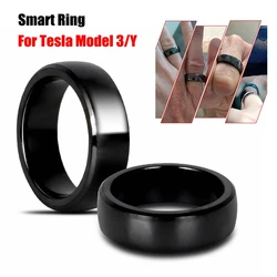 2020-2023 For Tesla Car Smart Finger Key Model 3 Y Smart Key Ring Replace Key Card Key Fob Made With Original Chips Accessories