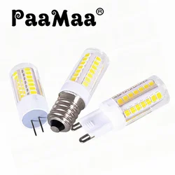 PaaMaa LED Bulb 3W  5W 7W G4 G9 E14 LED Lamp AC 220V LED Corn Bulb SMD2835 360 Beam Angle Replace Halogen Chandelier Lights