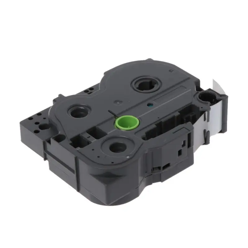 테이프 tze-241 tz-241 18mm/0.7 라벨 제조 테이프 플라스틱 라벨 테이프 L21D용 흰색 라벨 테이프에 검정색