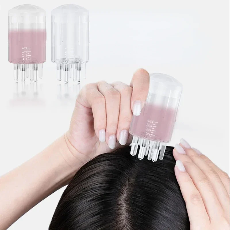 Scalp Applicator Liquid Comb for Hair Scalp Treatment Essential Oil Liquid Guiding Massager Comb Hair Growth Serum Oil Apply