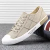 New Men's Low-cut Canvas Shoes Students Joker Lace-up Casual Shoe. 3