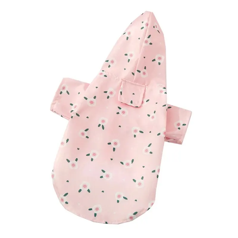 Short Sleeve Dog Raincoat