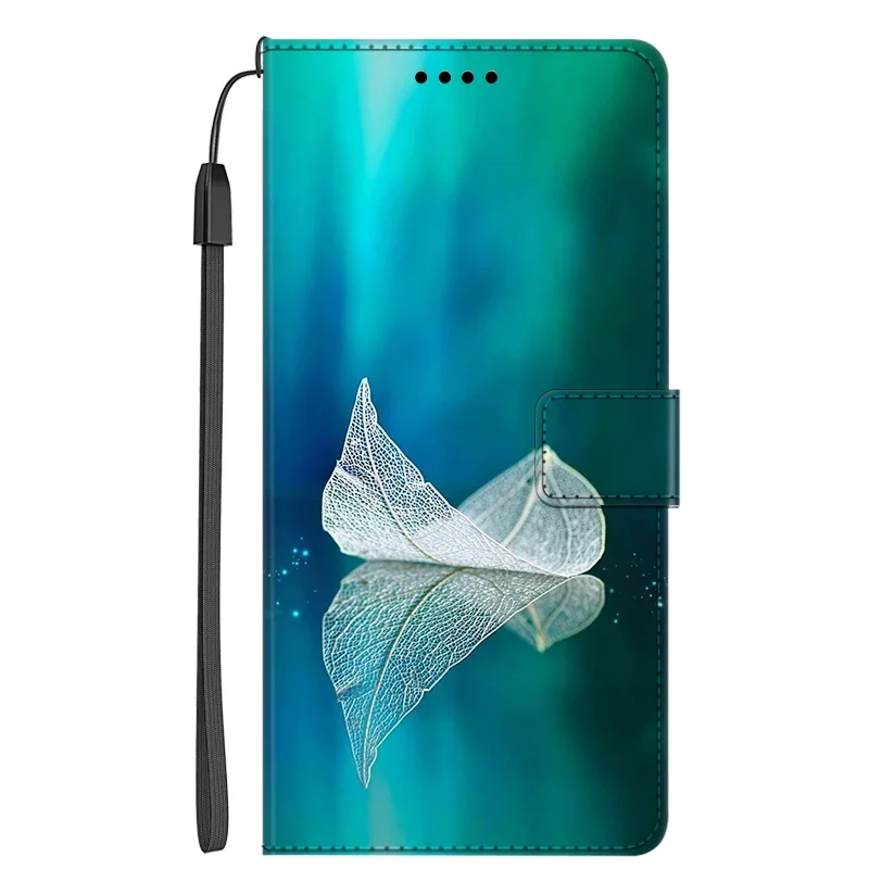 Leather Flip Magnetic Stand Card Holder Phone Case - Shockproof Bumper Cover