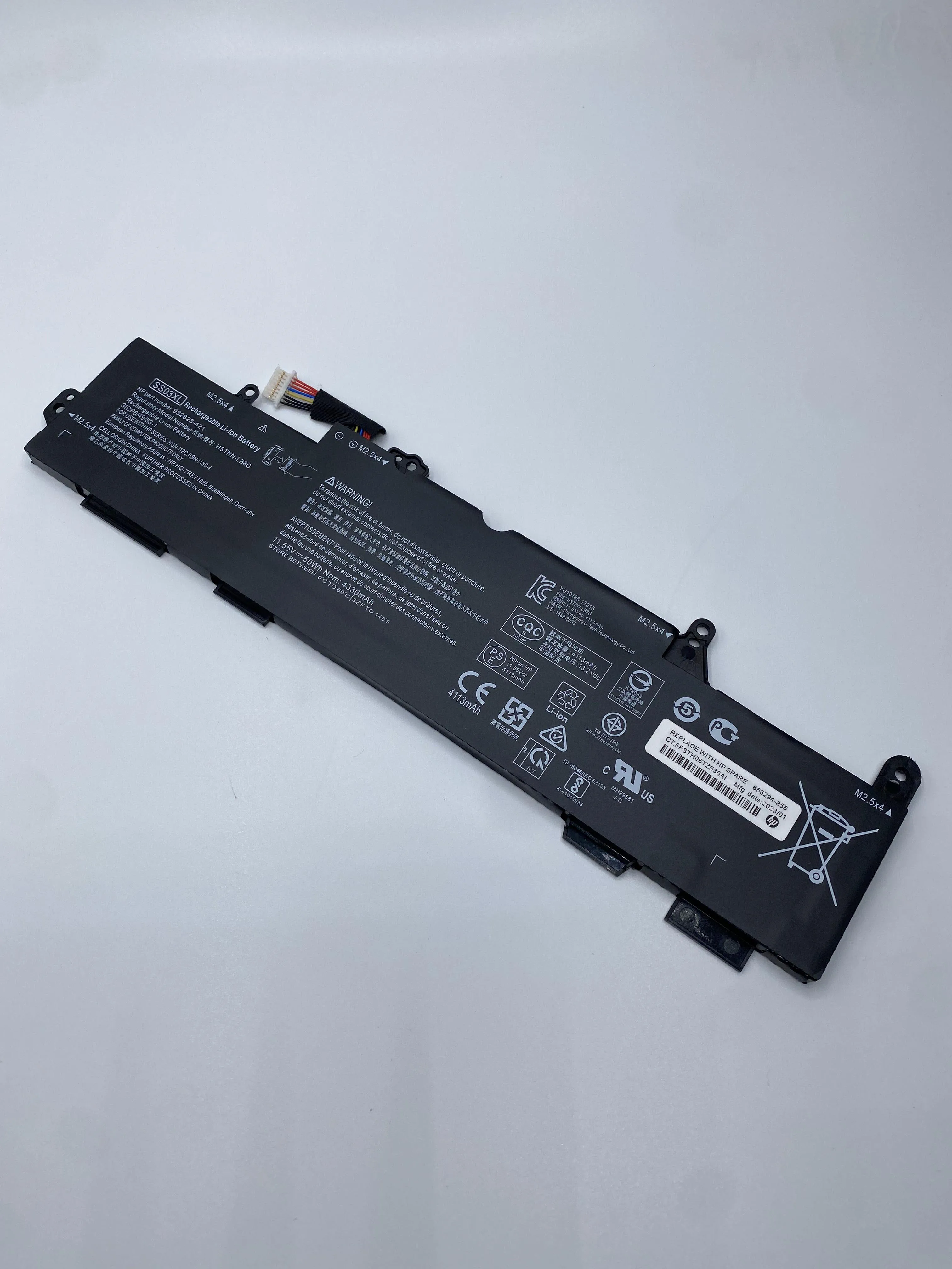 Bateria do Portátil para hp Elitebook Novo Original Ss03xl 730 735 740 745 755 830 840 846 g5 g6 Zbook 14u g5 g6 Hstnn-ib8c 933321 855 - Imagem 2