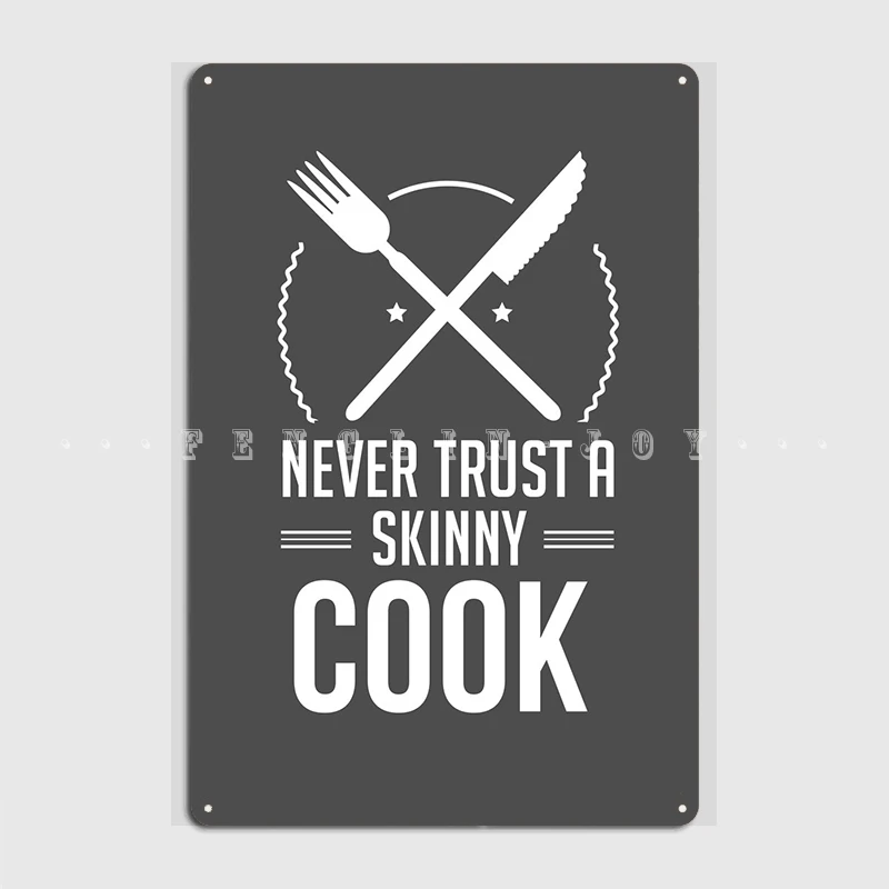 

Шеф-повар, тонкий повар, металлический знак, кинотеатр, создание постера, клубный жестяной знак, постеры