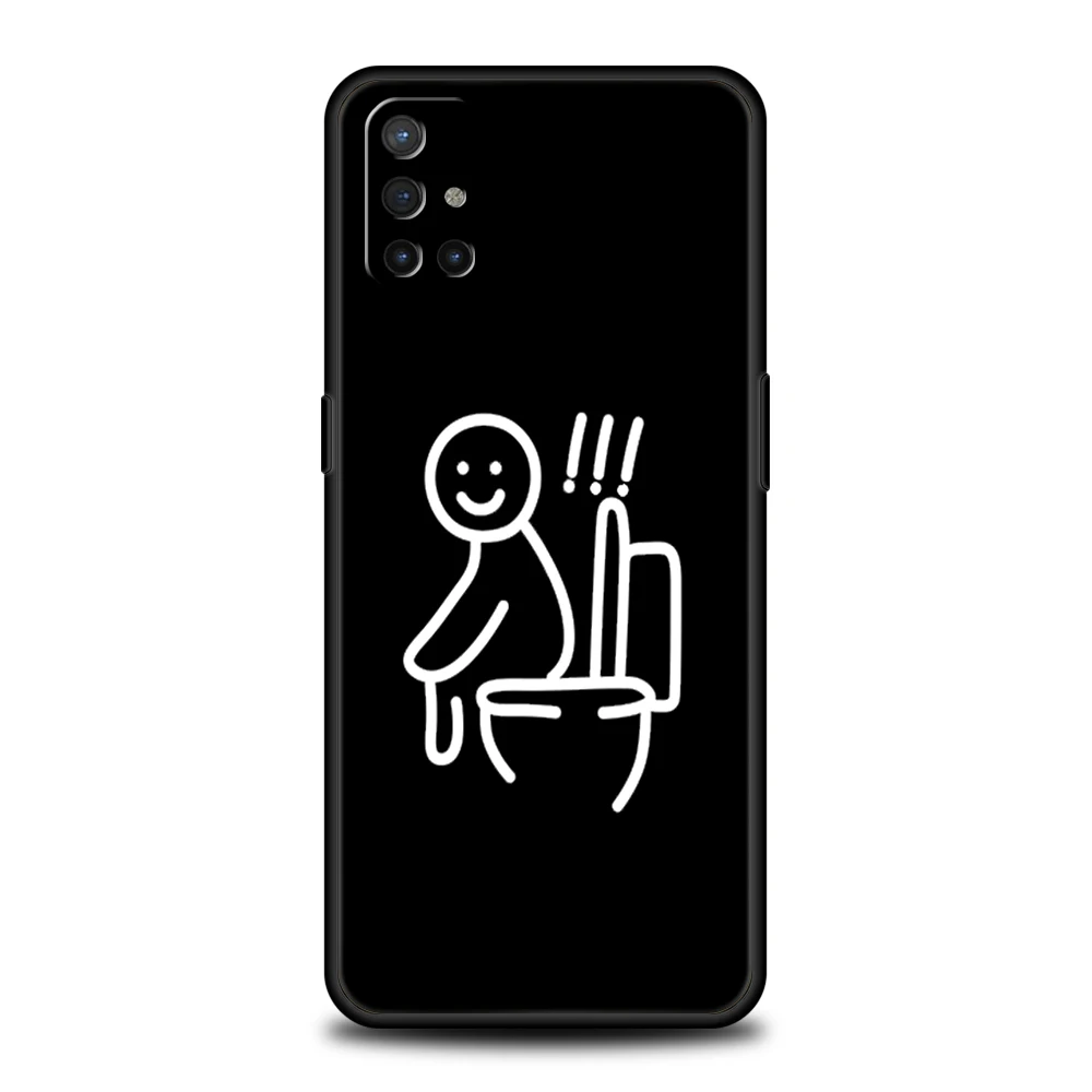 Cartoon Matchman Silicone Phone Case Cover