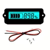LY6W 12V 24V 36V 48V Lead Acid Battery Capacity Indicator LCD Digital Display Meter Lithium Battery Power Level Detector Tester 6