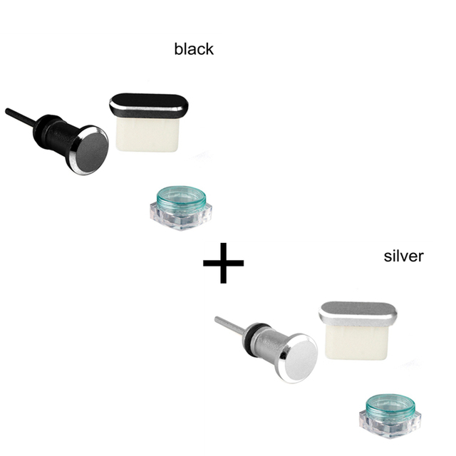 C Charging Port Phone Dust Plug 3.5mm Earphone Jack Anti-dust Protector For Samsung S21 S22Ultra Mi Poco Redmi Power Bank