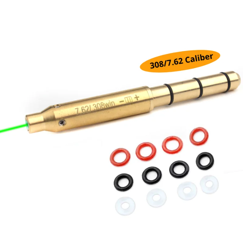 .22lr Laser Bore Sight 223 .17 .177 308 Laser Boresighter 38SPL 45ACP 9MM Collimator