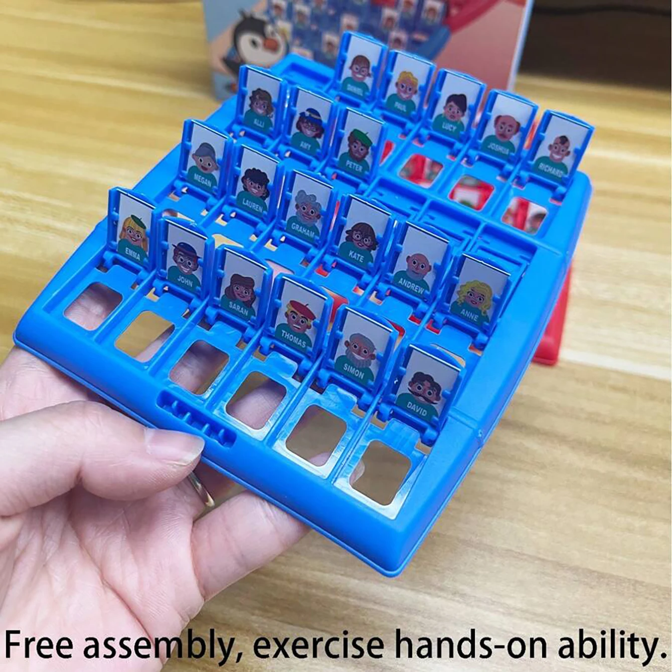 Family Guessing Board Game Who Am I Classic Toys Memory Training Parent Child Leisure Time Party Puzzle Games For Kids board game,board game toy