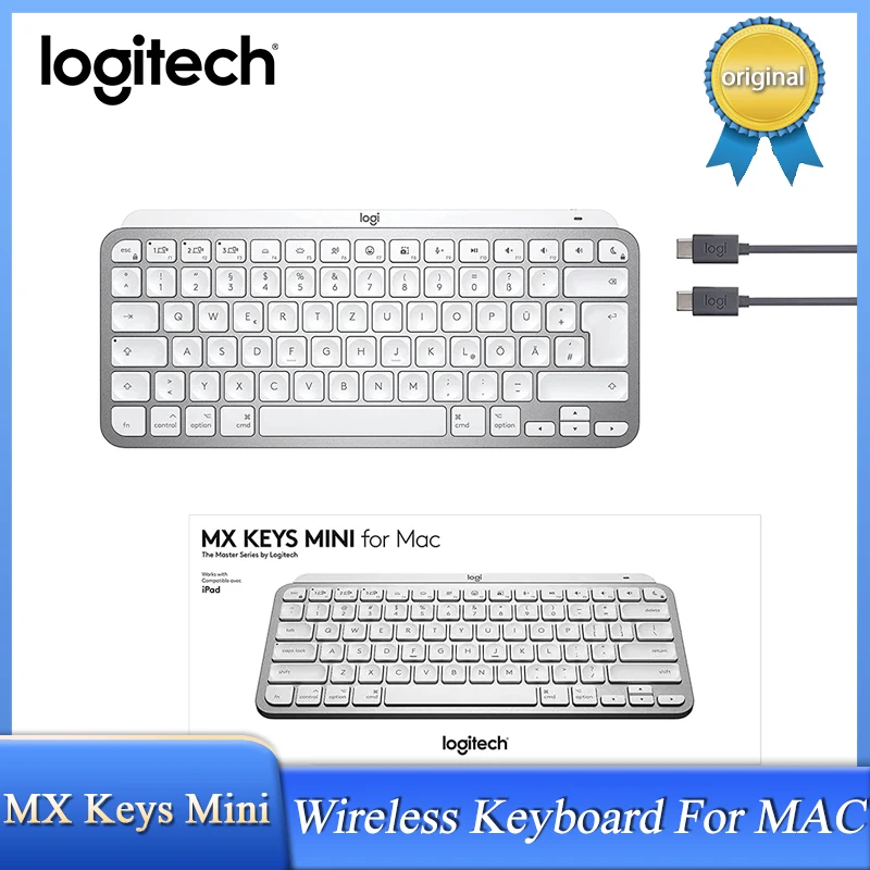 Logitech – Mini clavier Bluetooth sans fil, 104 touches Mx, étanche, avec  rétro-éclairage, silencieux, pour ordinateur professionnel - AliExpress