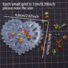 1PC Stone Flower Silicone Mold For Nails Decorations 3D Acrylic Stamping Plates DIY Design Manicure Mold 4