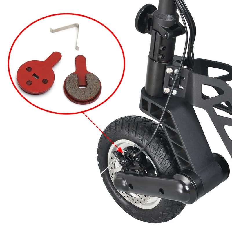 1 paio MTB Pastiglie Freno A Disco Per Bicicletta per Kugoo G2 Pro Scooter Elettrico BOLI BB8 NOVELA YINXING BOLIDS Kickscooter Pastiglie Idrauliche - immagine 6