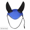 Horse Riding Breathable Meshed Horse Ear Cover Equestrian Horse Equipment Fly Mask Bonnet Net Ear Maks Protector #279730 4