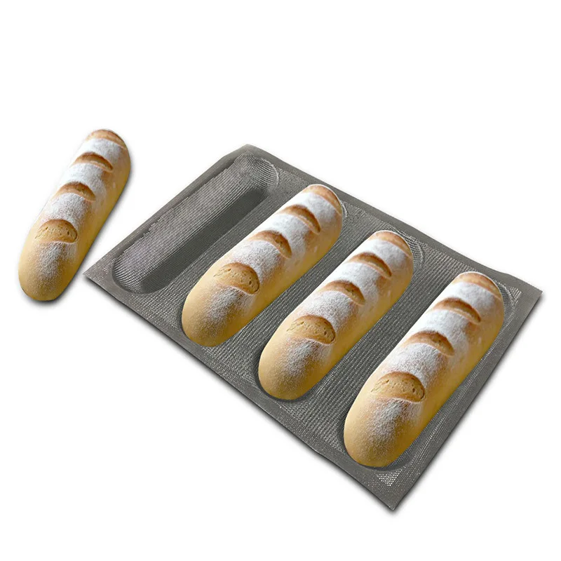 

Boussac Brand Household Silicone Hot Dog Bread Mold Us Amazon Hot Sale Lightning Puff Mat