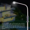 10 pcs Model LED Street Lamp Lighting Single Train Layout Landscape 1: 100 3