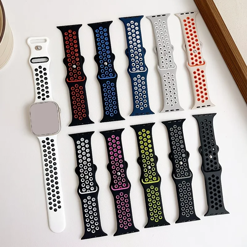 Premium Silicone Sport Watch Band Bracelet - Universal Fit