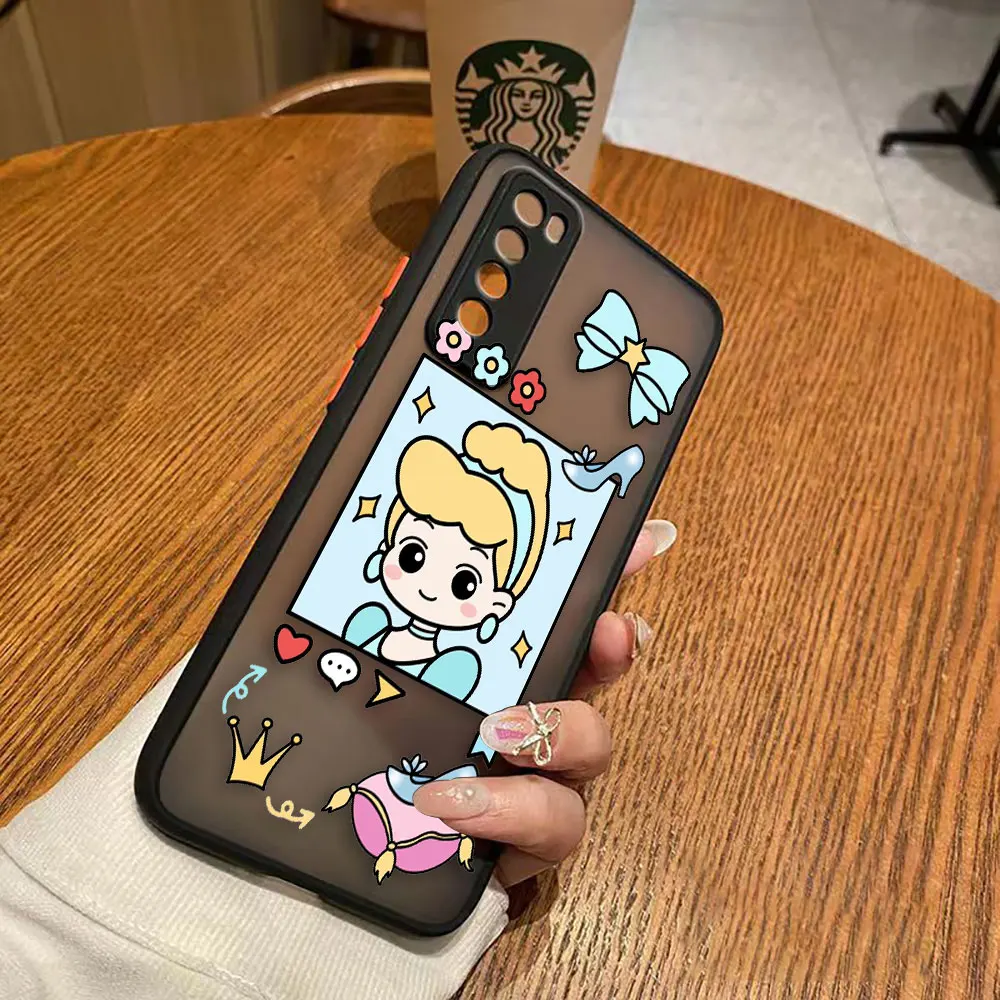 thumbnail image 1 of Funda mate para Huawei NOVA Y70 10 9 8SE 8 7SE 7I 7 6 5I 5 4 3I 4G 5G Funda Coque Capa Funda carcasa dibujos animados Anime Blancanieves, 1 of 5