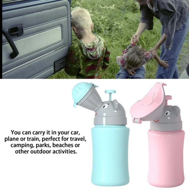 Urinario portátil de emergencia para niños, botella retráctil de viaje para  coche al aire libre, antifugas orinal de entrenamiento, 1 unidad -  AliExpress