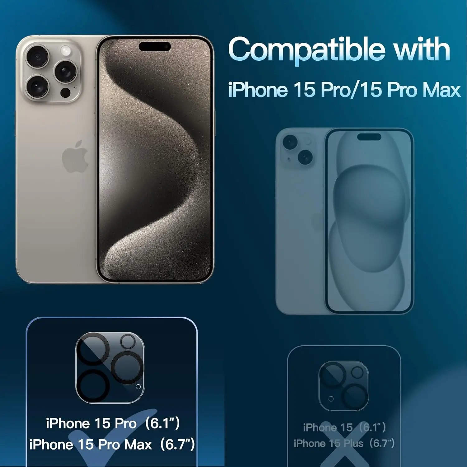 Premium Camera Lens Protector Cover - Enhanced Phone Case Accessory