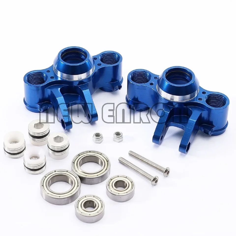 Bracci Sospensione Superiore Posteriori In Alluminio Per Traxxas E-Revo E Summit (1/10) – Coppia Sinistra E Destra – Argento, Ricambio 5333 - 2