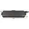 OUIO Slimline Griddle, Black, 22" 5